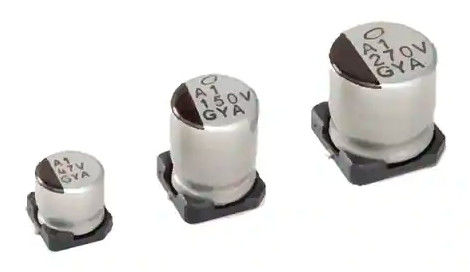 GYA1E221MCQ1GS 220uF 25V Electrolytic Capacitor 27mOhm Aluminum Electrolytic Capacitors