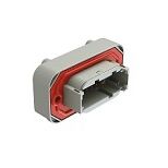 Thermoplastic shell DIP Connector with various terminal types designed for operating temperatures between minus 55 and plus 125 degrees Celsius