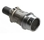 Durable DIP Connector with Black Zinc Aluminium Alloy Housing Supporting Operating Temperatures from Minus 55 to Plus 125 Celsius