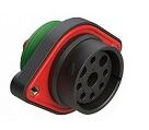 DIP Connector Featuring Black Thermoplastic Housing and Various Terminal Options Designed for Wide Temperature Range Applications