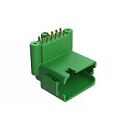 Durable DIP Connector with Robust Metal Shell and Operating Temperature Range from Minus 55 to 125 Degrees Celsius