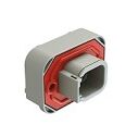 Versatile DIP Connector with thermoplastic shell and multiple terminal types designed for between minus 55 and plus 125 degrees Celsius