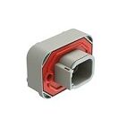 Gray DIP Connector with thermoplastic housing and diverse terminal configurations designed for performance in extreme temperature conditions