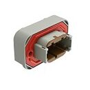 Thermoplastic shell DIP Connector available in various terminal types designed for operation between minus 55 and plus 125 degrees Celsius