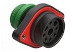 DIP Connector Featuring Black Thermoplastic Housing and Multiple Terminal Options Designed for Wide Temperature Range Applications