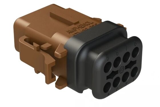 ATM06-08SD-SR1BN Amphénol Connecteur automobile Pièces électroniques stables pour la connexion de transmission de signal de carte de circuit intégré automobile